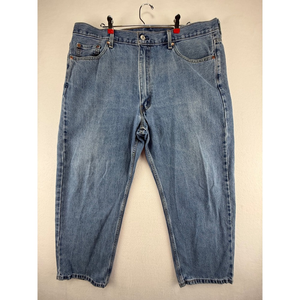 Levi's 550 Relaxed Fit Jeans Mens 42x26‎ Blue Denim Tapered Leg Medium Wash